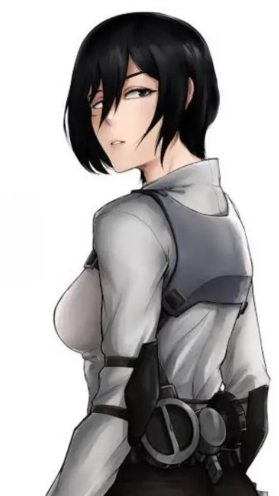 ai character: Mikasa Ackerman  background