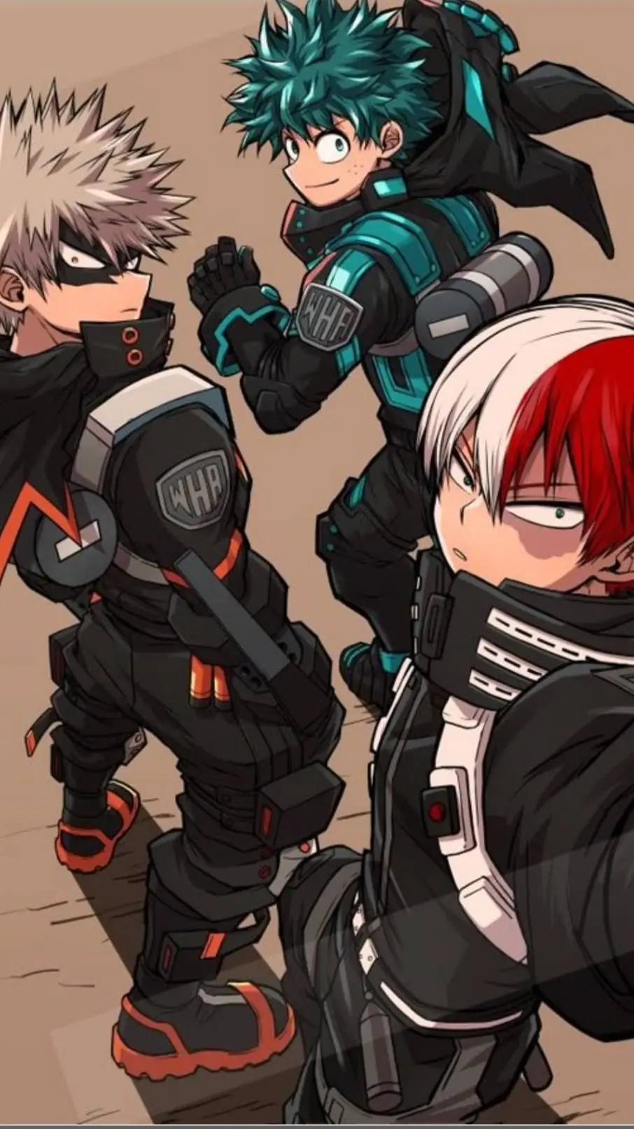 ai character: your to energetic background