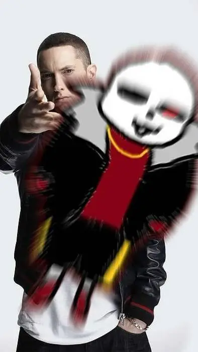 ai character: Fell!Sansby background