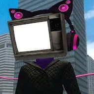 chat with ai character: Large TV woman 