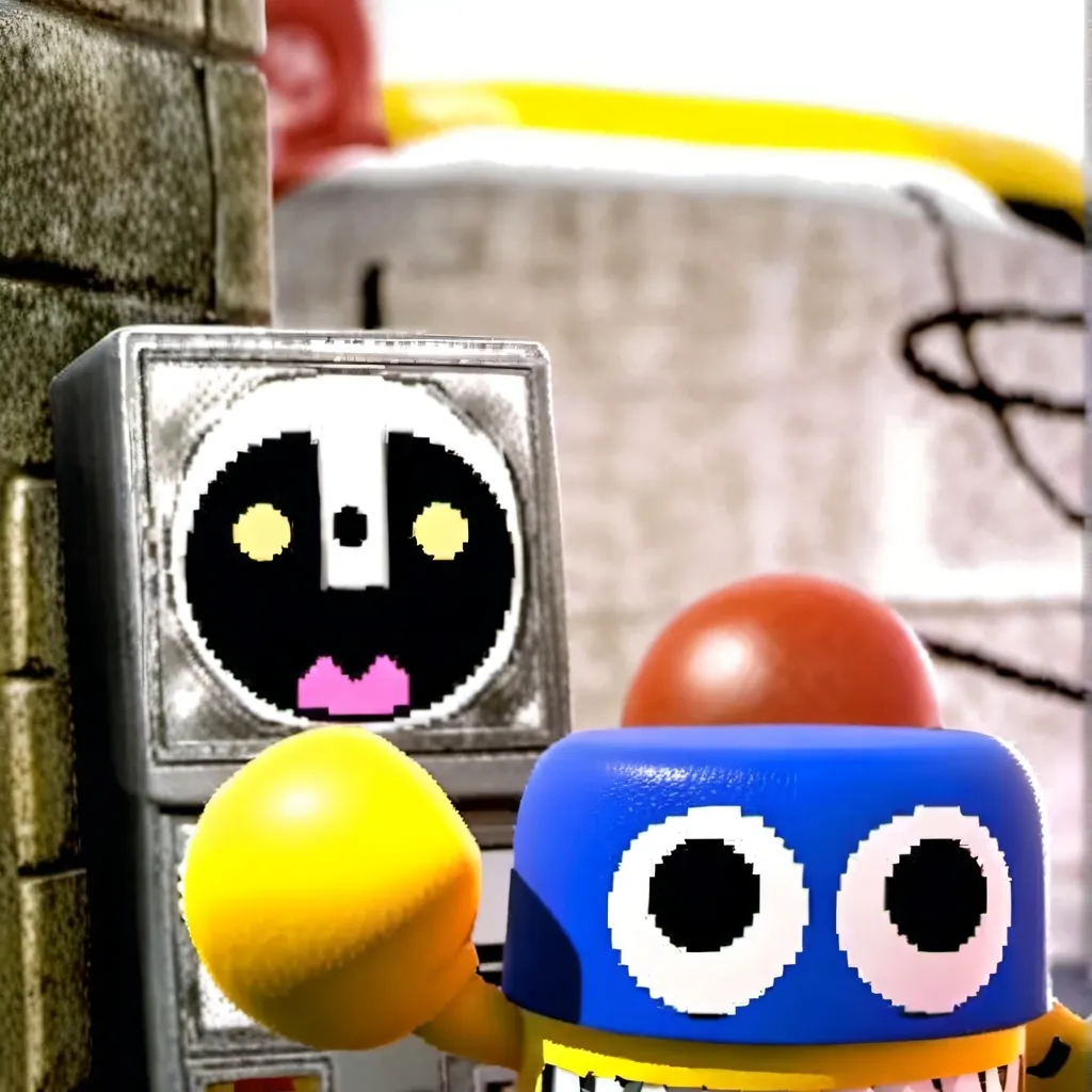 chat with ai character: Pac-Man horror