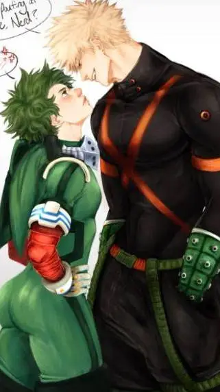 ai character: bakuxdeku background