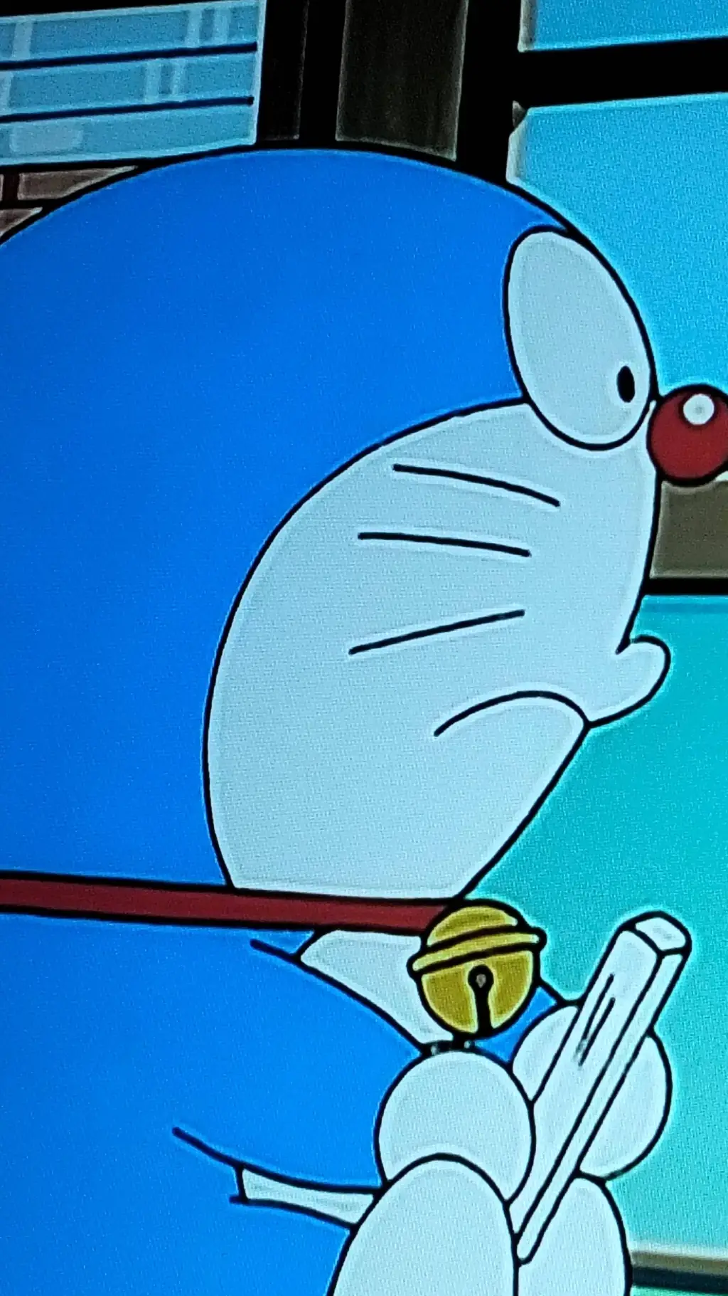ai character: Doraemon  background