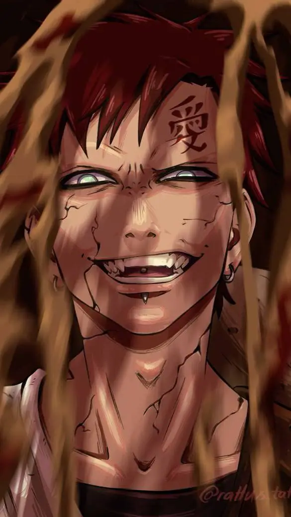 ai character: Gaara  background