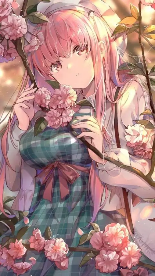 ai character: 🌷Mia🌷 background
