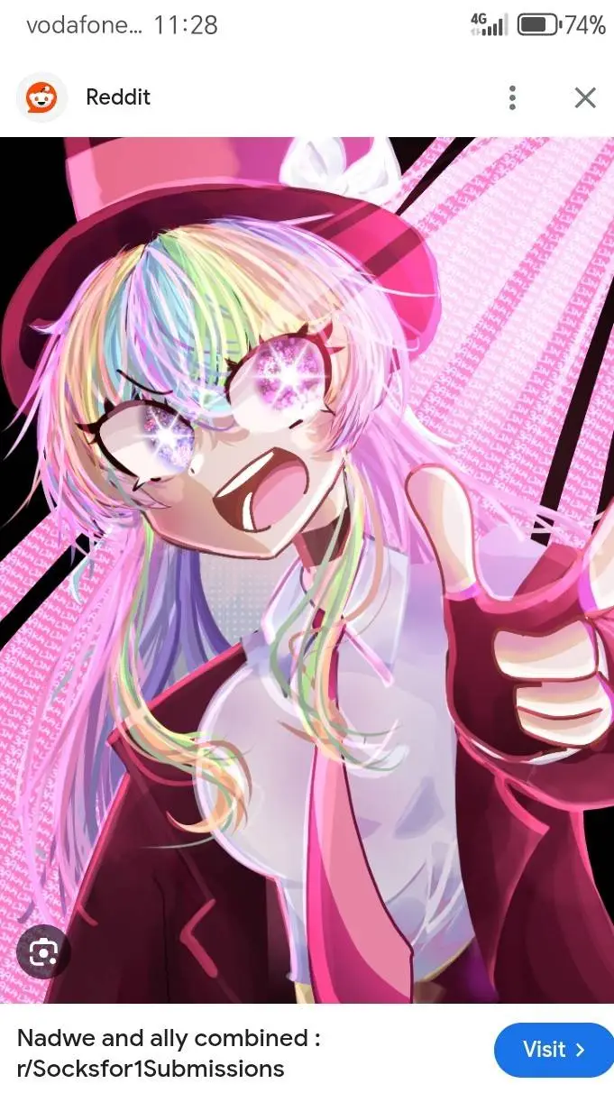 ai character: Ally x you  background