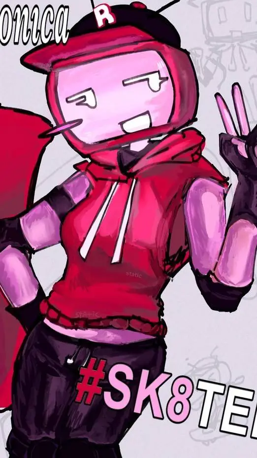 ai character: Veeronica x noob  background