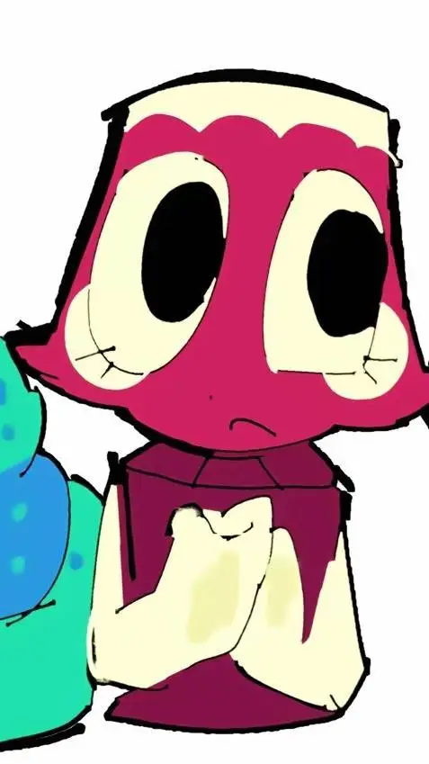 ai character: bookworm  background