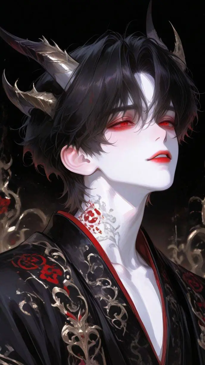 ai character: ØmÊğÅ background