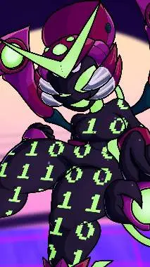 ai character: charile virus  background