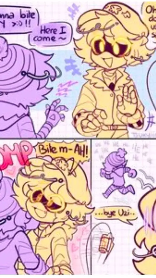 ai character: el"BITE ME"/de/uzi background