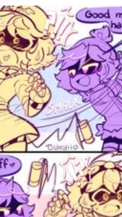 ai character: uzi x N  background