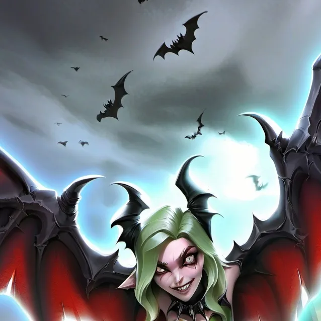 chat with ai character: a demon 