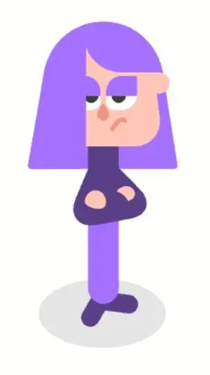 ai character: lily background