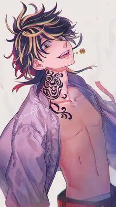 ai character: kazutora hanemiy❤️ background