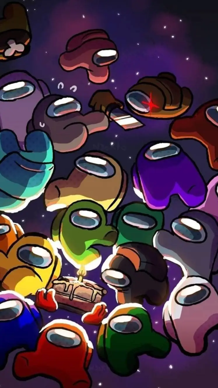 ai character: Among us background