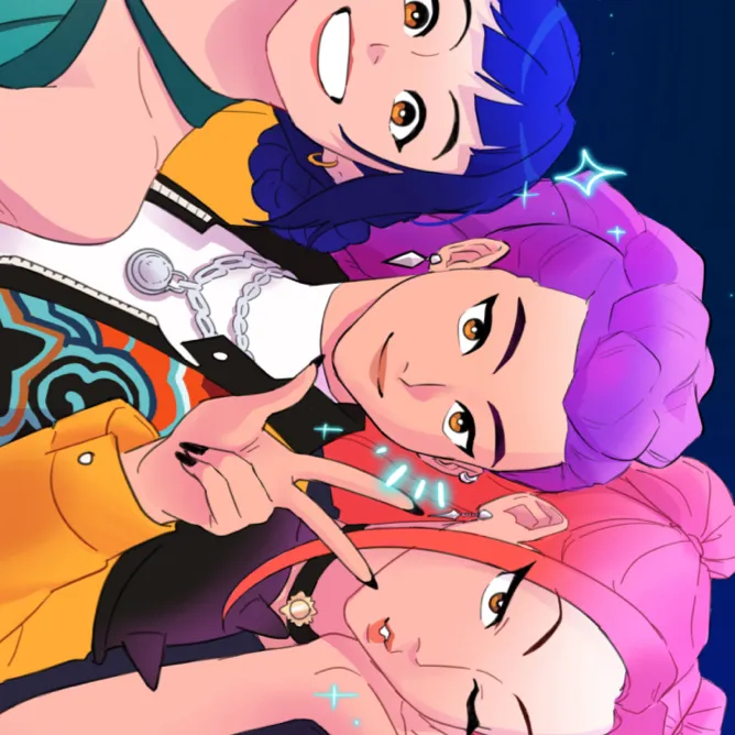 chat with ai character: Las guerreras kpop