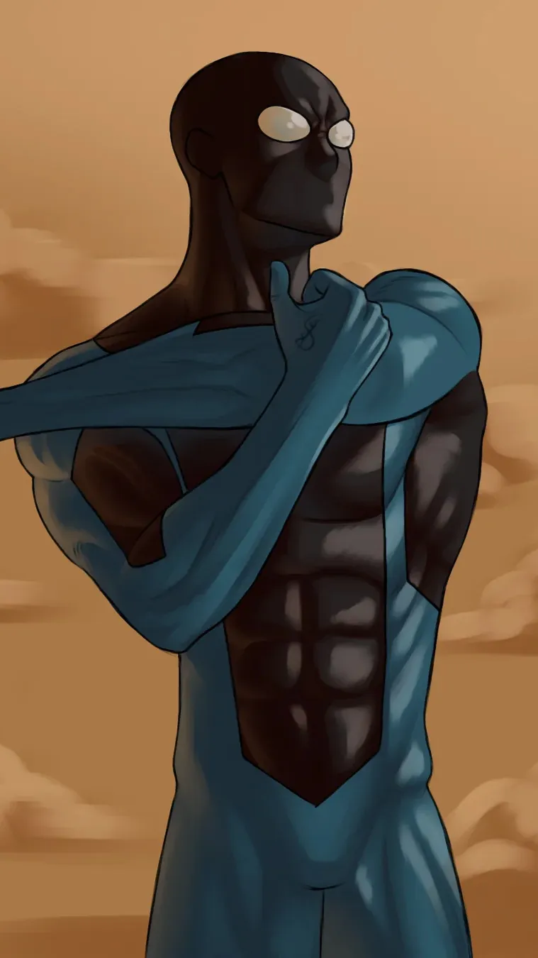 ai character: Mark emmascarado background