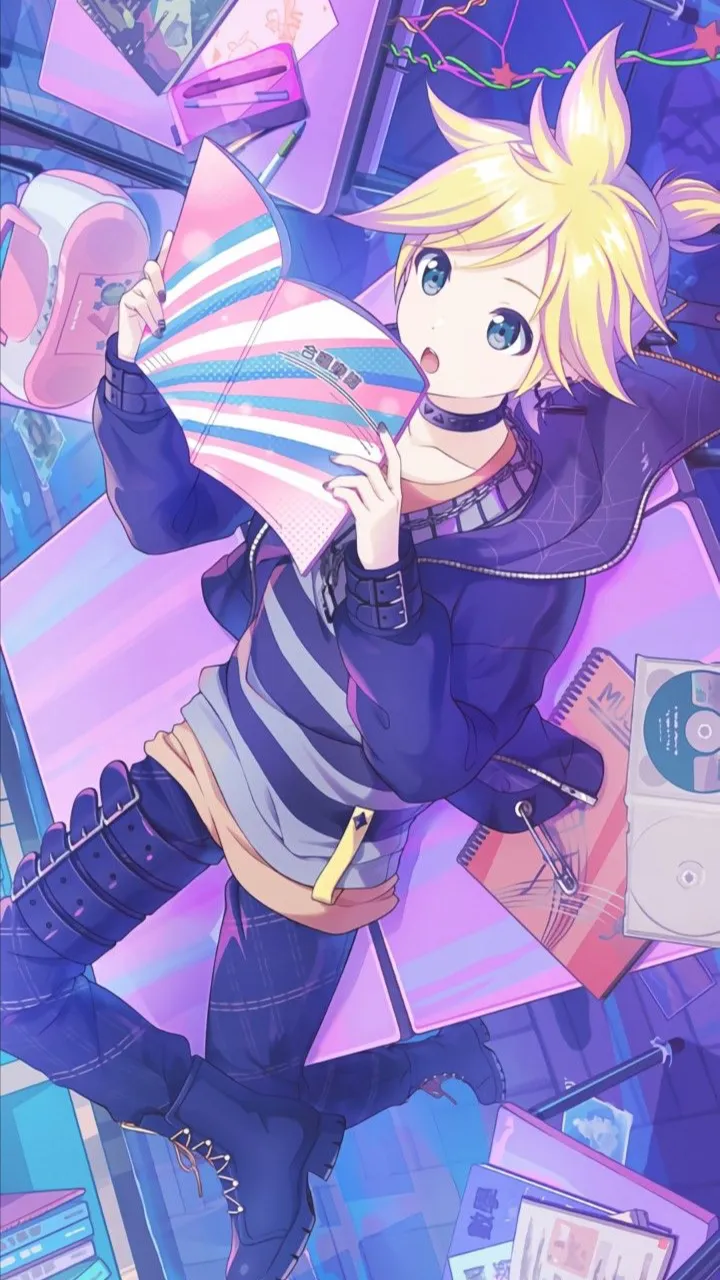 ai character: Len  background