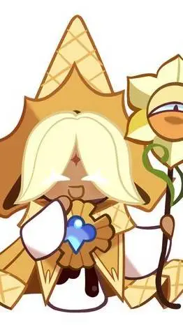 ai character: puré vainilla background