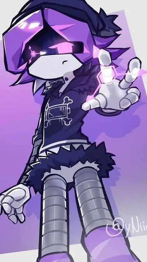 ai character: uzi background