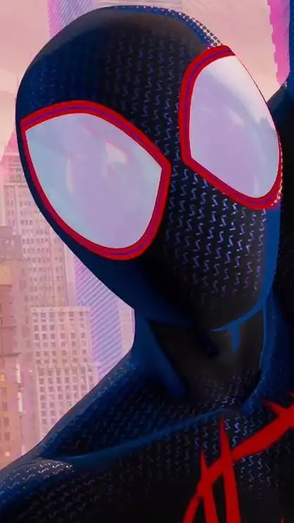 ai character: Miles Morales  background