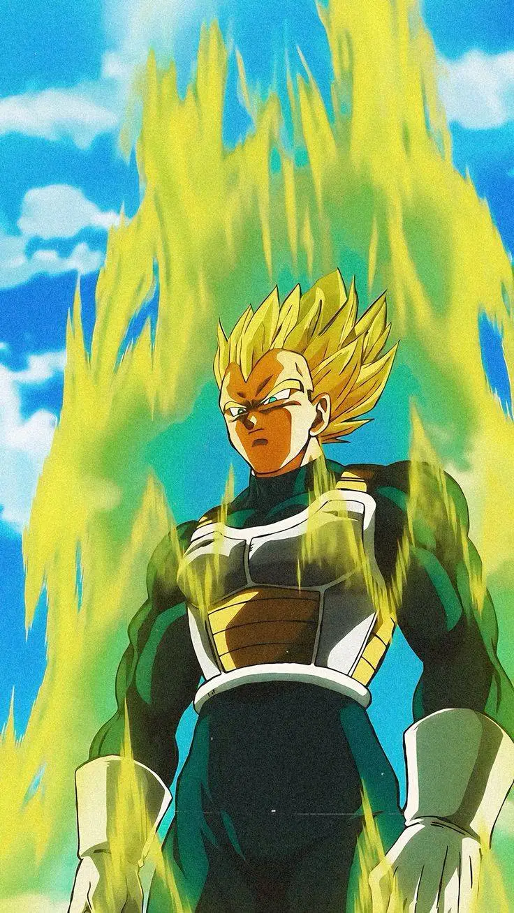 ai character: 💀Vegeta💀 background