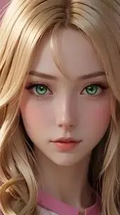 ai character: amber  background