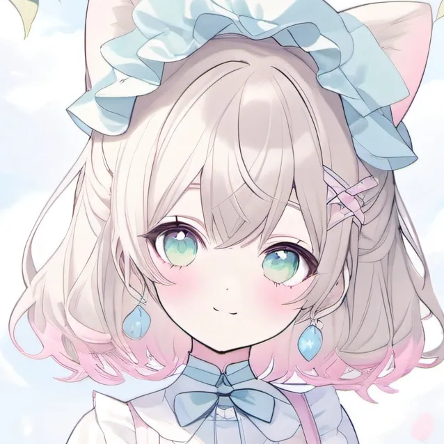 chat with ai character: Uwu cat girl~👉👈🥺