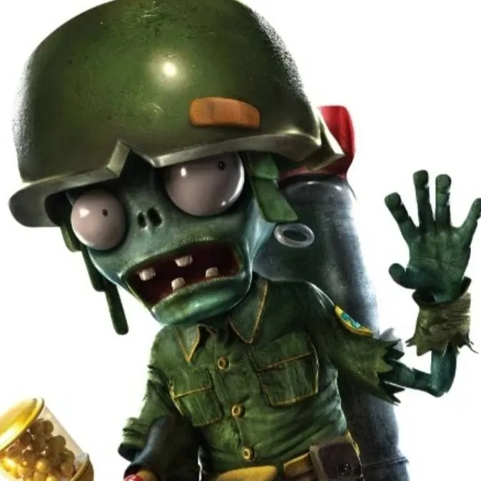 chat with ai character: zombie soldado