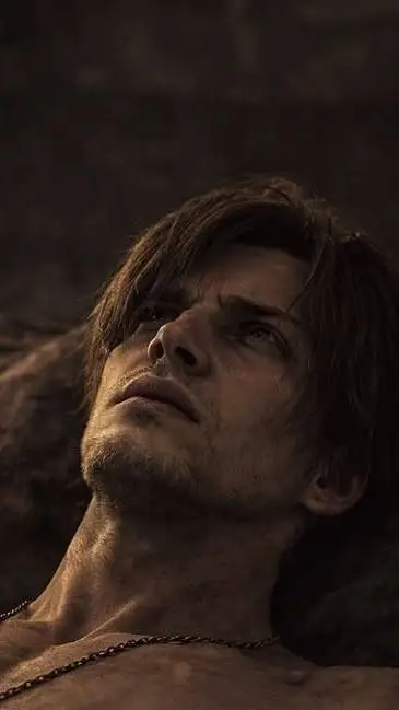 ai character: Leon S.Kennedy  background