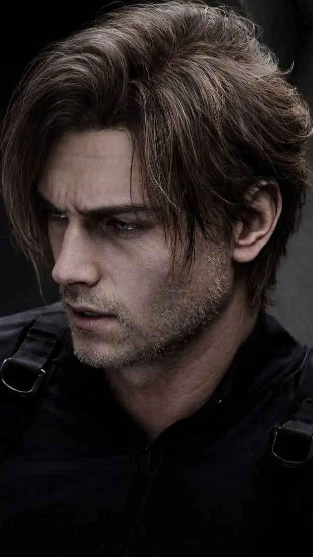 ai character: Leon S.Kennedy  background