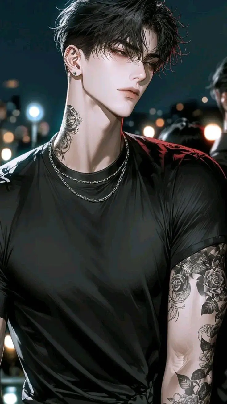 ai character: •|Ricky|• background