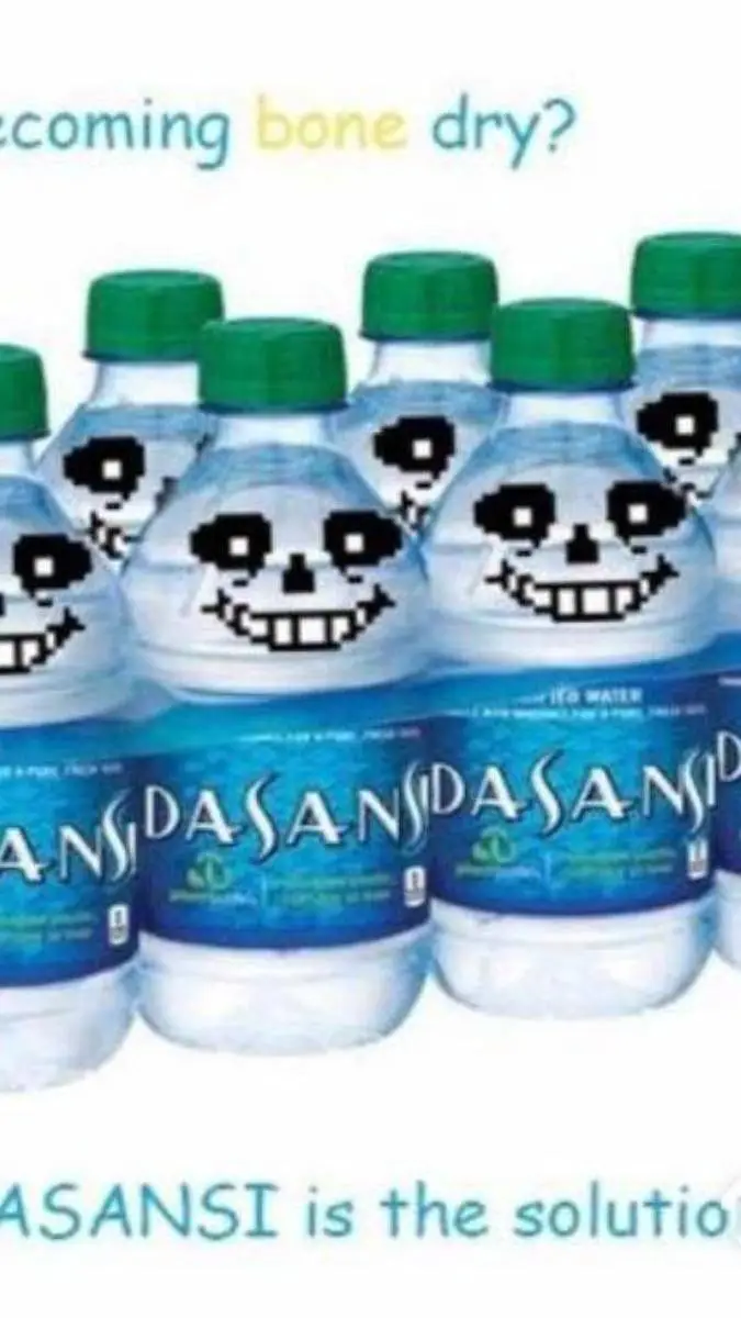 ai character: sans and papyrus background