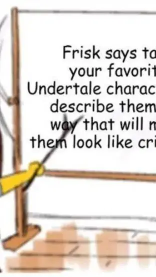 ai character: papyrus and sans background