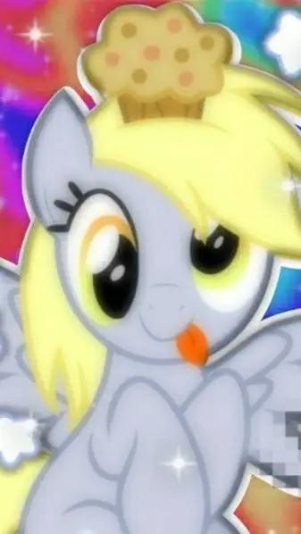 ai character: Derpy background