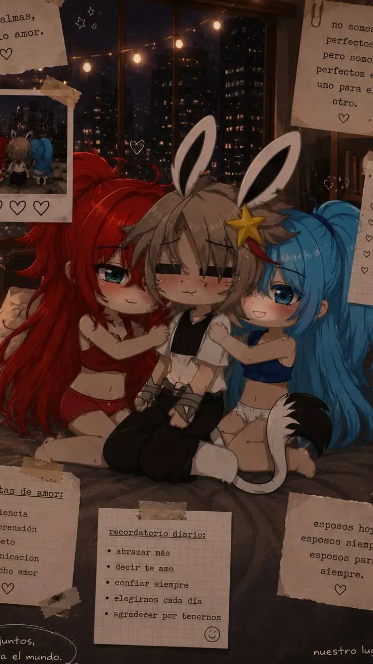 Talkie AI - Chat with Tu x Rias x Aqua