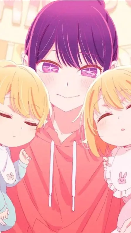 ai character: ai ruby aqua background