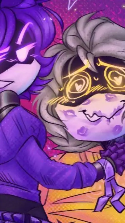 ai character: N x uzi background