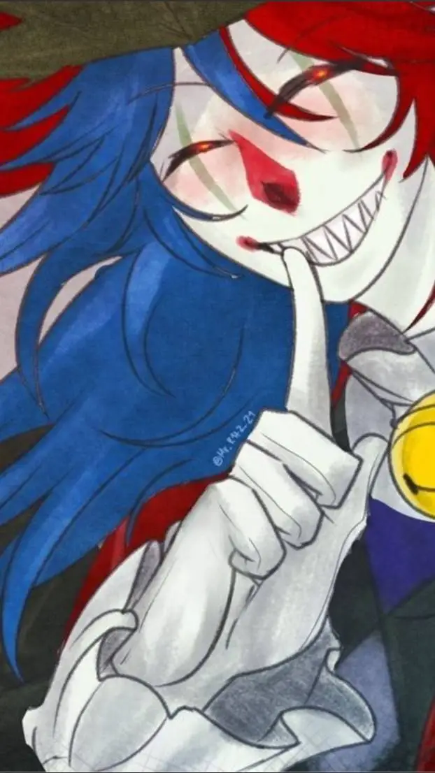 ai character: trapped Jester background
