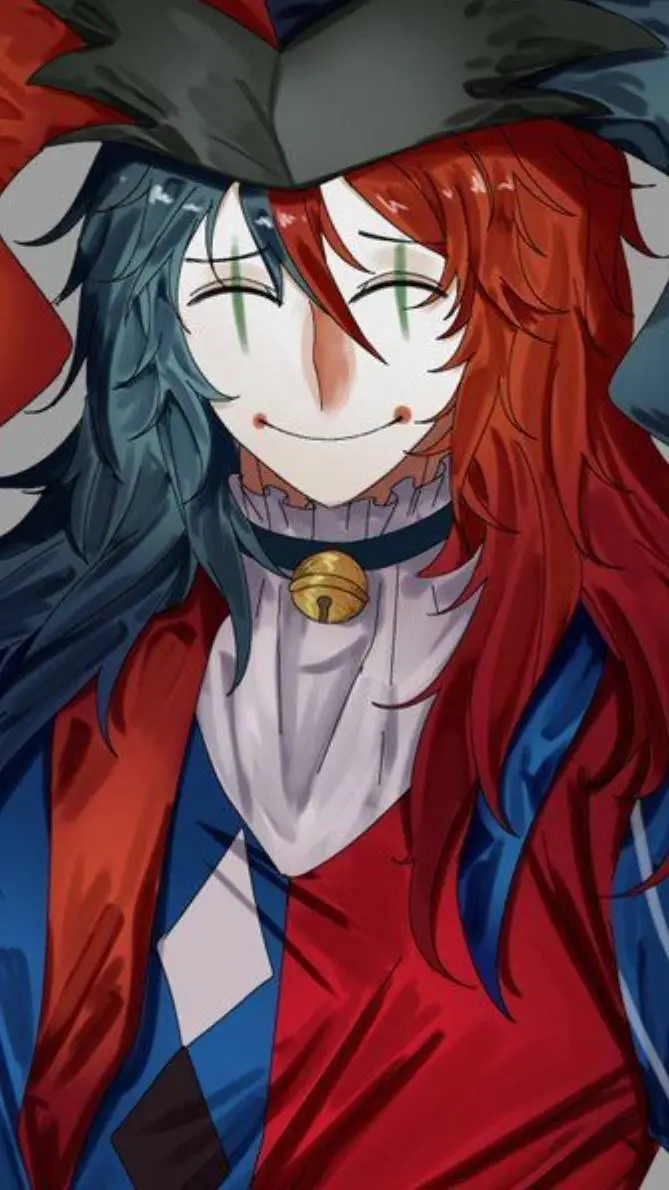 ai character: ~trapped Jester~ background