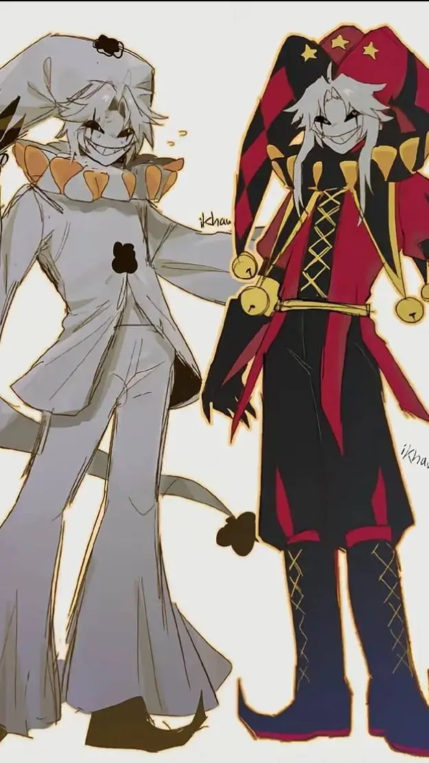ai character: Pierrot vs Pierrot background