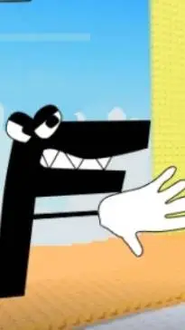 ai character: Alphabet Lore Slap background