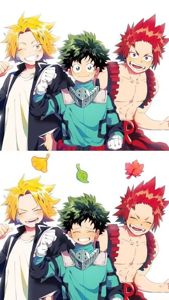ai character: Denki y Kirishima background