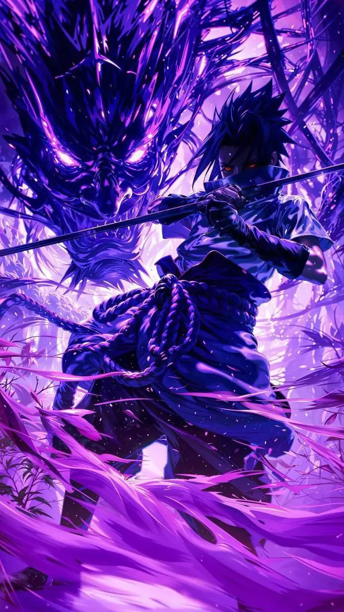 ai character: sasuke background