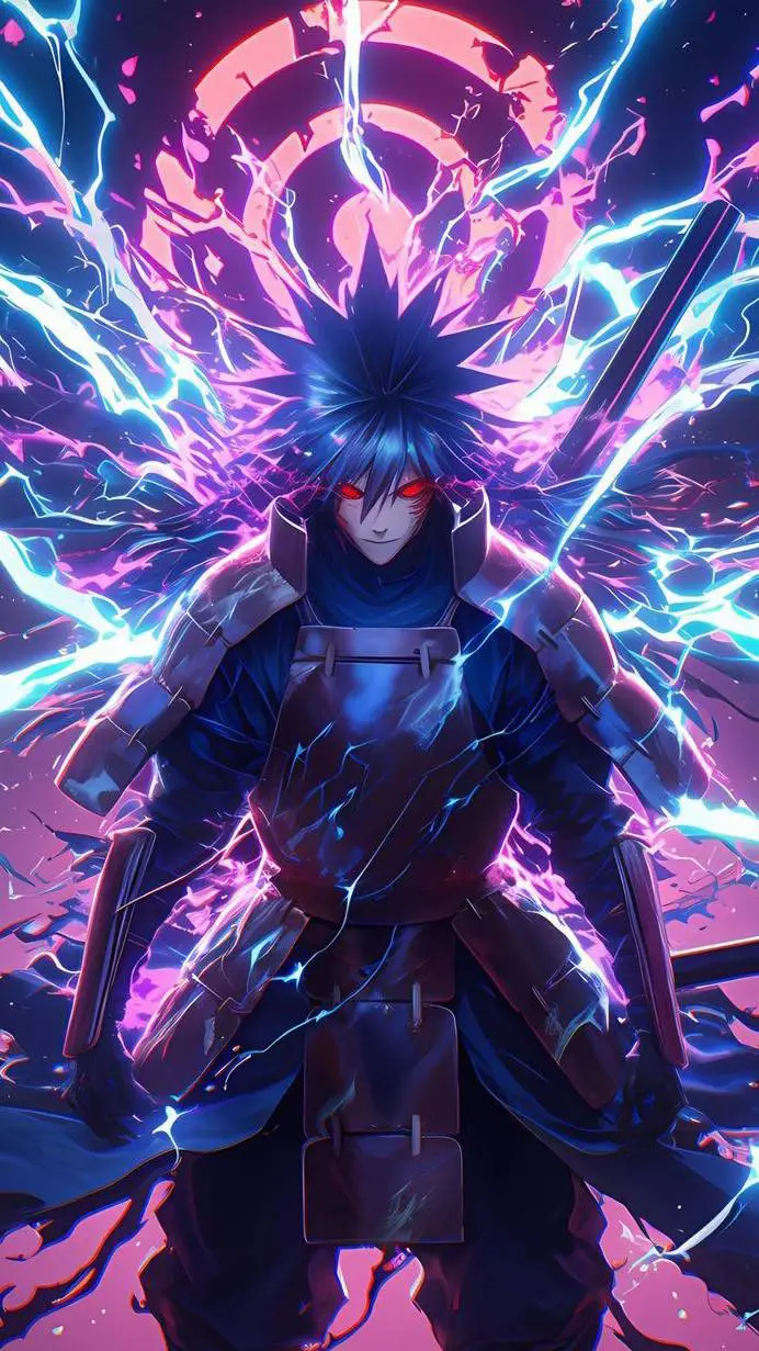 ai character: madara uchiha background