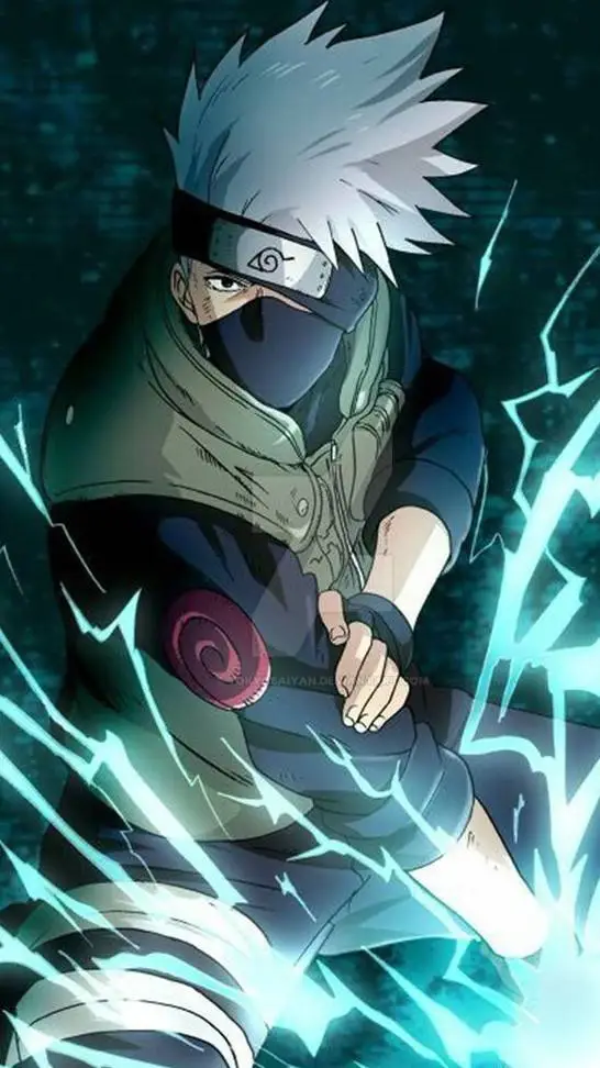 ai character: kakashi Hatake background