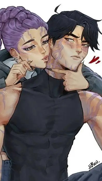 ai character: /Rujinu♡roommate\ background