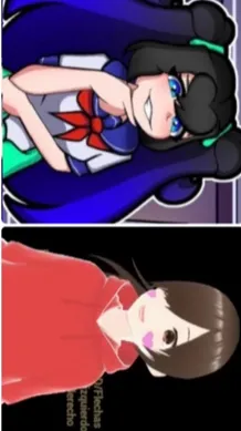 ai character: Lumina y Nayeeale background