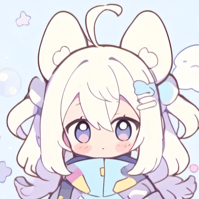 chat with ai character: ~💙🩵chibi🩵💙~